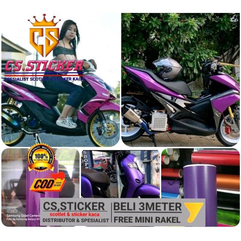 NEWSSTIKER SKOTLET MOTOR CROM / SKOTLET CROM UNGU / SKOTLET DOFF