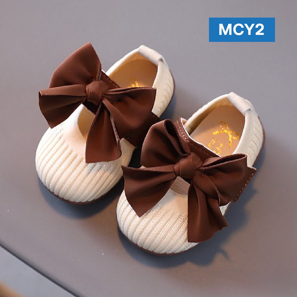 LAPAGO - Sandal Sepatu Anak Bayi Perempuan Pesta Import Usia 0 bulan - 1 Tahun Type MCY