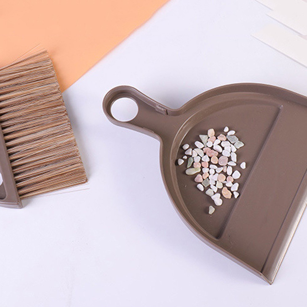 ELEGANT Little Broom Mini Dustpan Cleaning Tool Floor Small Multi-purpose Sweep Household For Desktop Corner Keyboard Cleaner/Multicolor