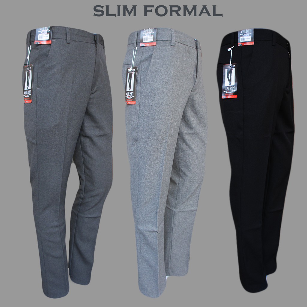 Celana Katun Slimfit Celana Kerja Celana Kerja Pria Wanita