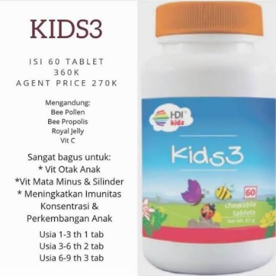KIDS 3 HDI KIDS 60 TABS