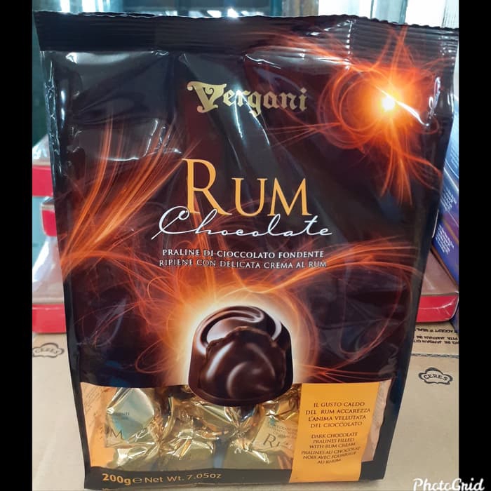 

vergani Praline Rum Chocolate-Chocolate Import