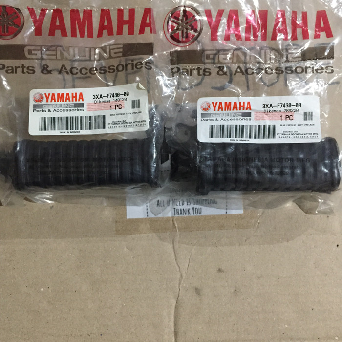 Footstep Belakang Set 3XA Pijakan Kaki RXK RX King Fiz R Vega Ori ORI YAMAHA