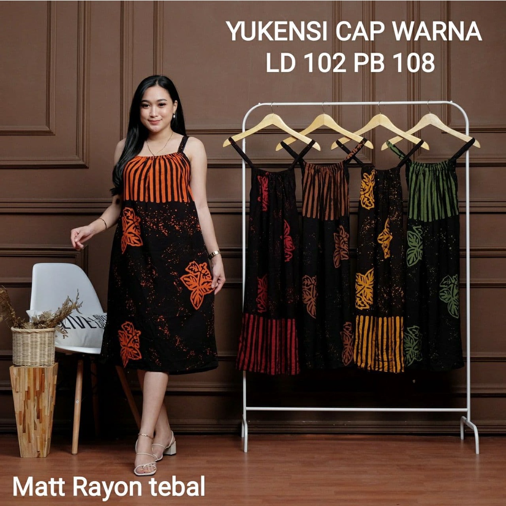 Baju Daster Tidur Wanita Busui Kekinian Tanpa Lengan Singlet Yukensi Kensi Tengtop Tali Satu Pundak 