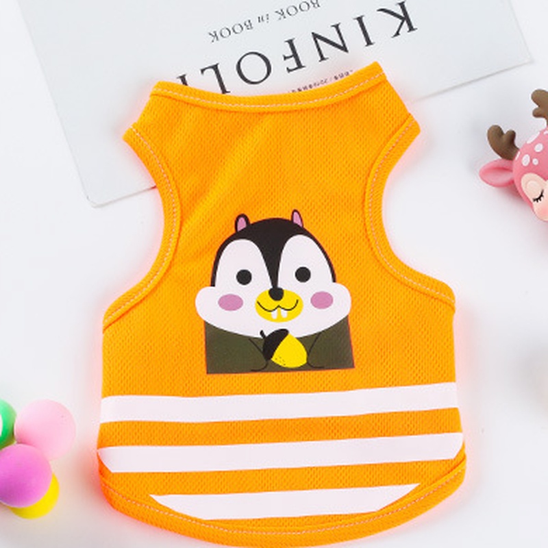 ★〓YUFeiPet〓★ Pet Vest Spring and Summer Cute Pet Dog Vest Clothes Breathable Cat Clothes Thin Pet Clothes
