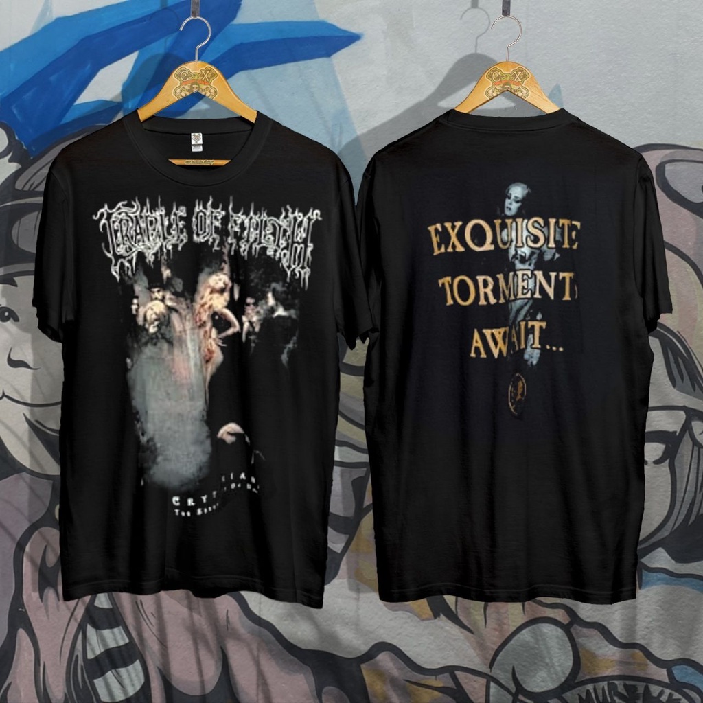 KAOS MUSIK METAL CRADLE OF FILTH║ KAOS MUSIK METAL ║ KAOS DISTRO MUSIK TERLENGKAP