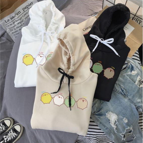 LITTLE BABY DUCK HOODIE WANITA - ATASAN JUMPER TEBAL HOODIE TERLARIS