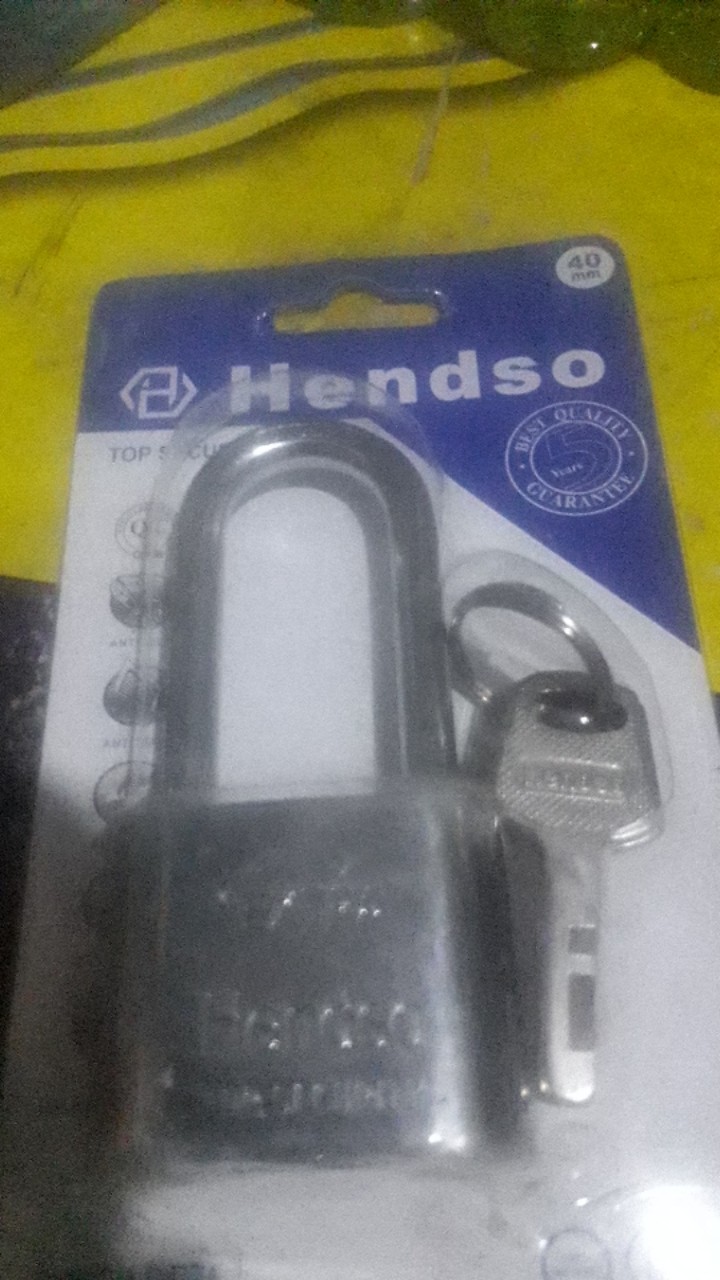 Gembok Putih Panjang 40m 3 Key