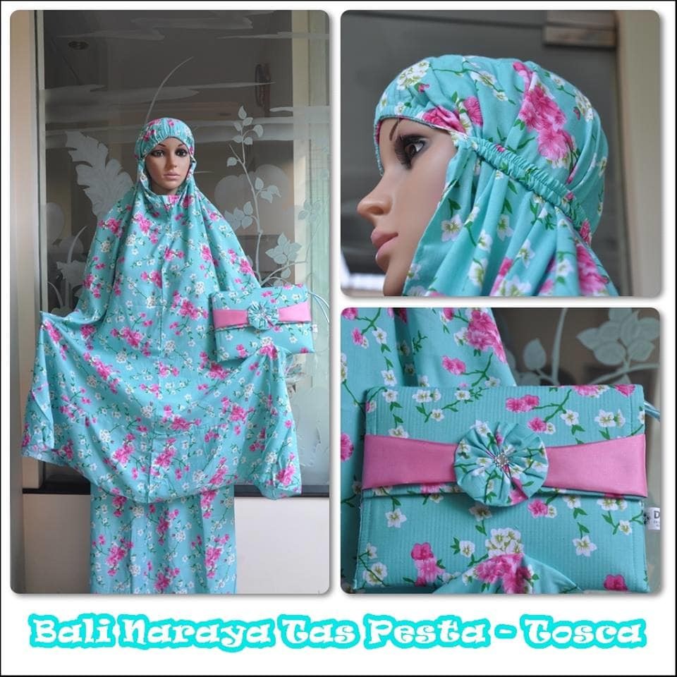 Ready Stock Mukena Bali Naraya Tas Pesta TERBATAS