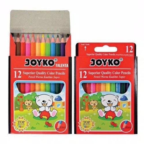 

PENSIL WARNA JOYKO KECIL - PENSIL WARNA ISI 12 PCS