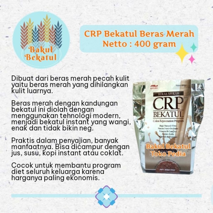 

CRP Bekatul Beras Merah