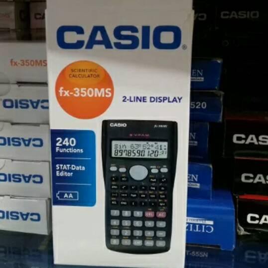 Jual Grosir Kalkulator Casio Fx 350 Ms Kalkulator Scientific Kalkulator Ilmiah Bisa Cod Indonesia Shopee Indonesia