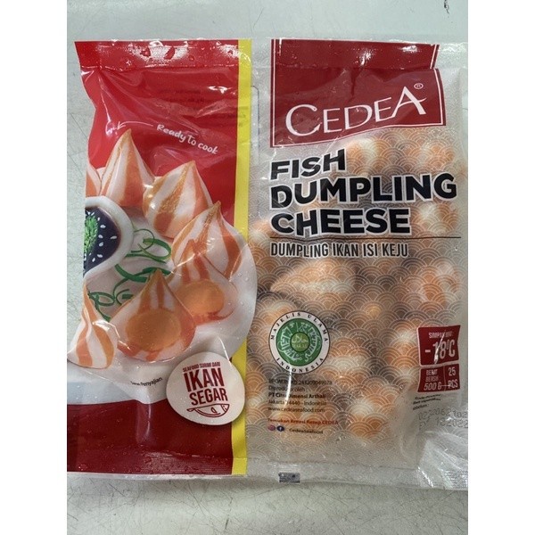 CEDEA DUMPLING CHEESE 500GR