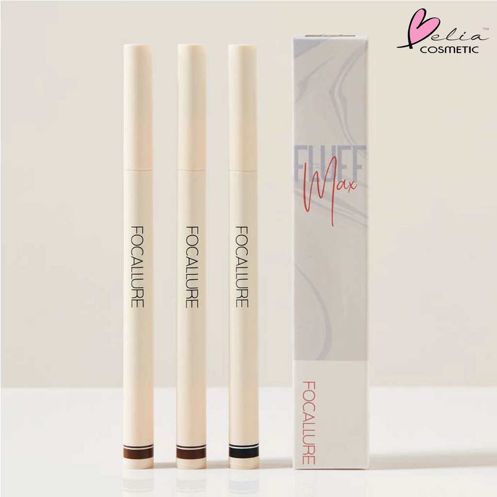 ❤ BELIA ❤ FOCALLURE Fluff Tinted Brow Ink Pen FA161 | Pensil Alis | Eyebrow Pen | BPOM