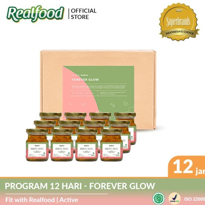 

Realfood Forever Glow Formulai Sarang Burung Walet + Kurma & Kolagen | Minuman