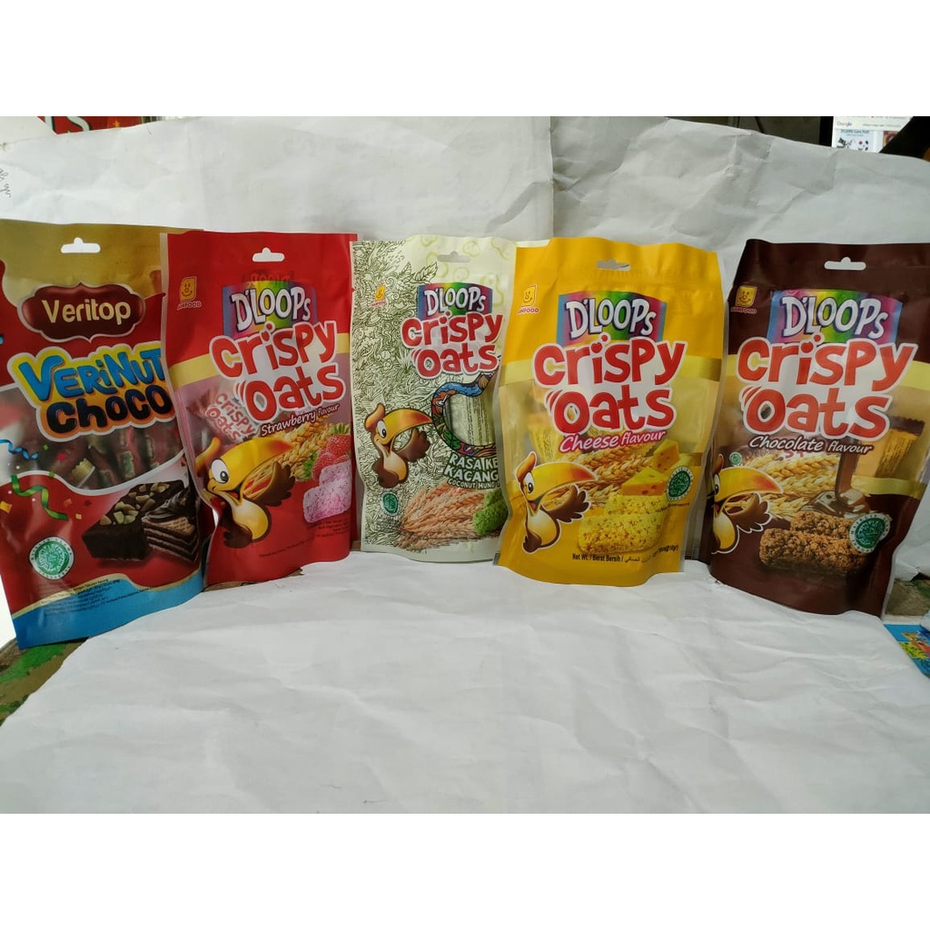 D'LOOPS CRISPY OATS 100gr VERITOP