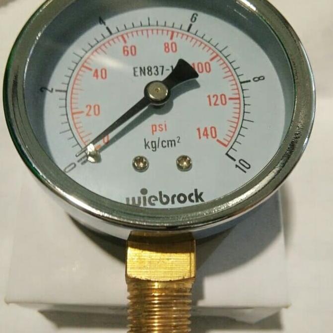 Pressure gauge 2,5" range 10kg teknikin78 Segera Dapatkan