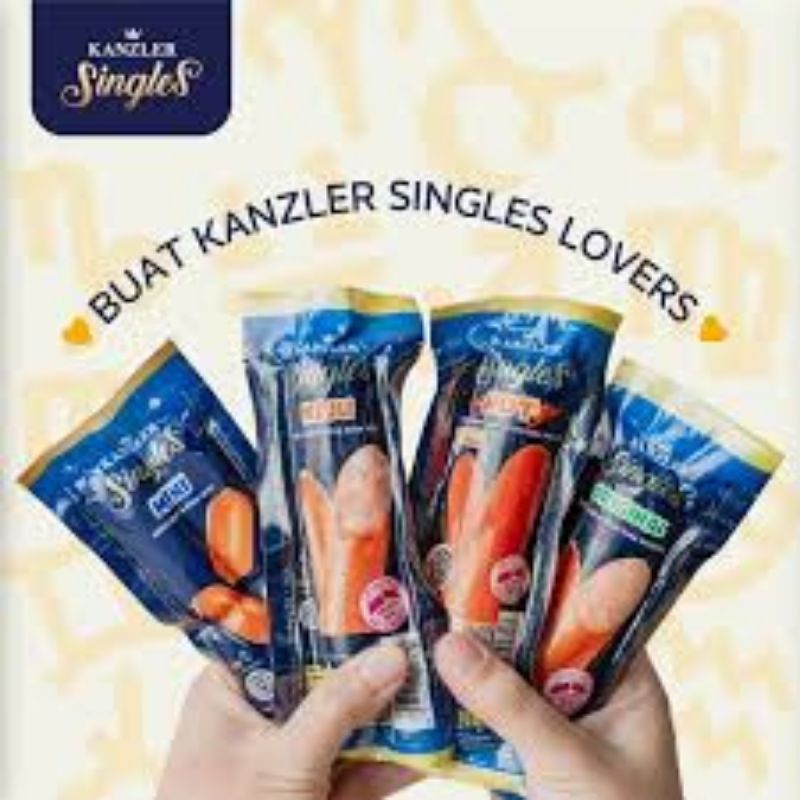 

Sosis Kanzler Singles All Varian 65 Gram