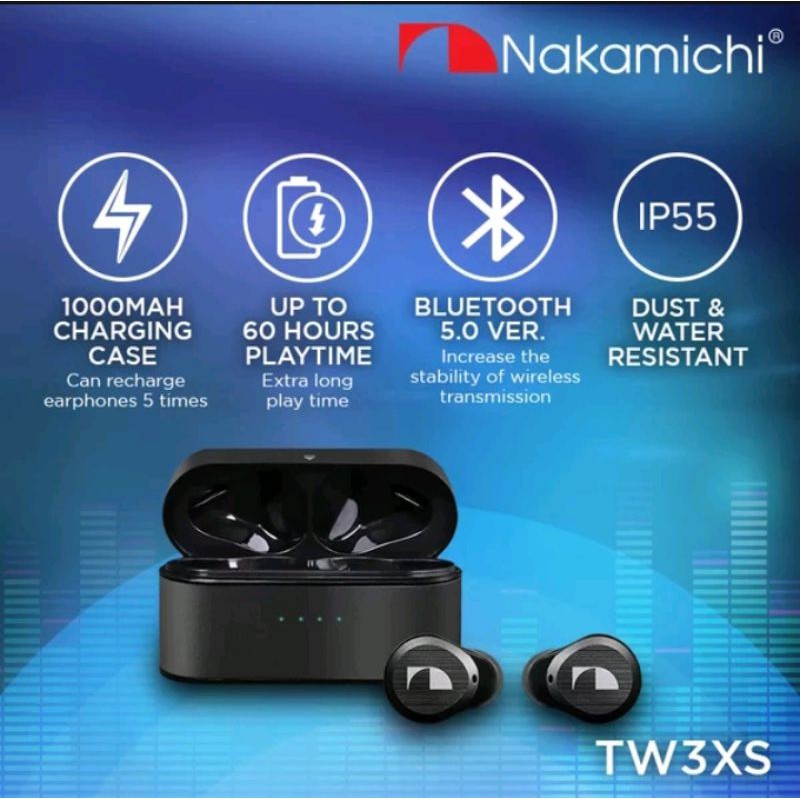 Nakamichi TW 3XS Plus Earphone
