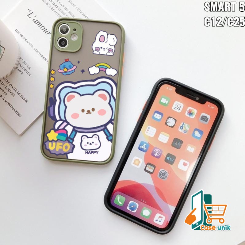 SS070 CASE SLIDE KARAKTER INFINIX SMART 5 6 HOT 8 9 10 11 11S PLAY CS3663