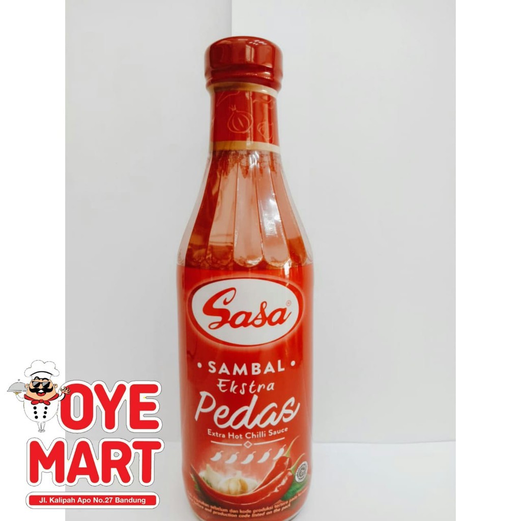 SASA SAUS SAMBAL EKSTRA PEDAS 340ML/SAUS SAMBEL