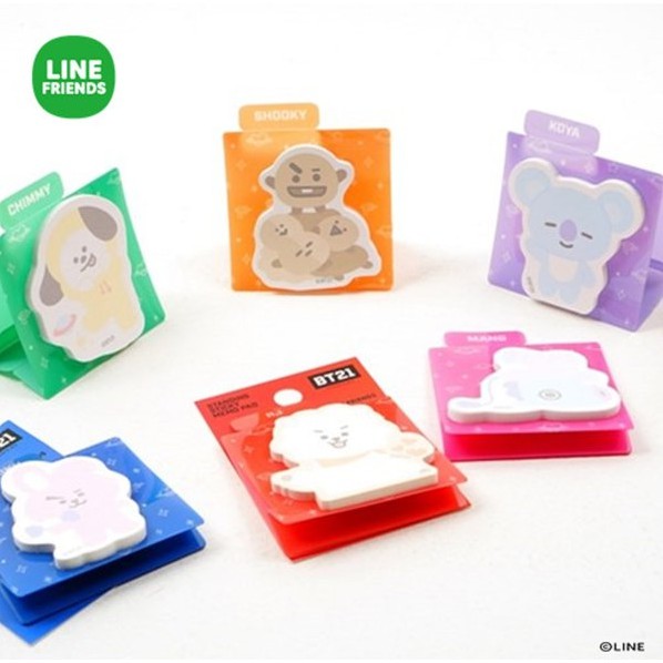

Original BT21 Stand Adhesive Memo