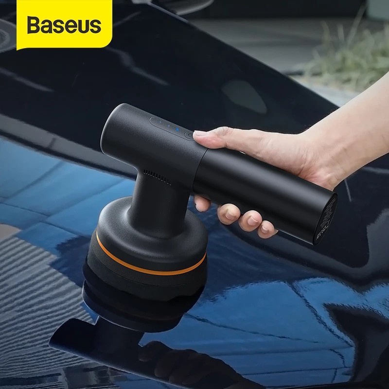 Baseus Polisher Electric Machine Alat Mesin Cuci Cat Poles Kotor Wax Di Mobil Motor