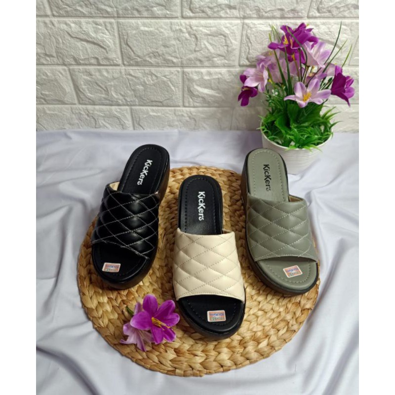 Wedges KCKRS/slop wedges,sandal cewek