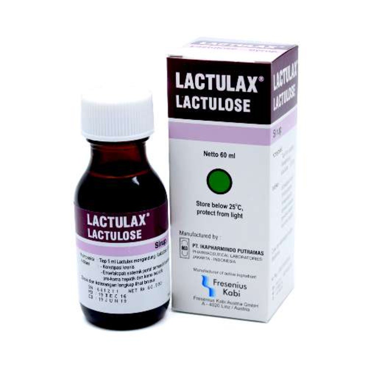 lactulax sirup lactulose obat konstipasi pelancar bab