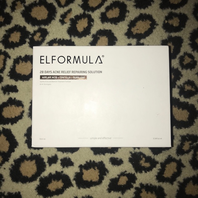 Elformula 28 Days Acne Relief Repairing Solution
