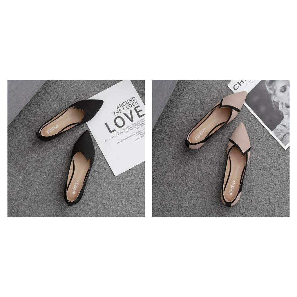 PROMO BIG SALE DAFF 64 FLATSHOES WANITA  LOVE AURA