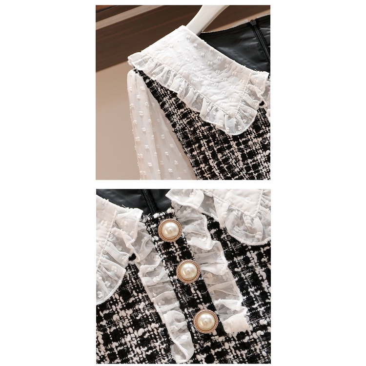 Alicia Couture - Giselle Dress - Kasual Daily Office Wear - Dress Big Size Wanita Korean Style