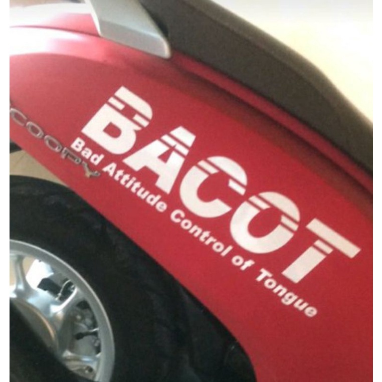 STIKER KEMPONG SAMPING BACOT HONDA SCOOPY