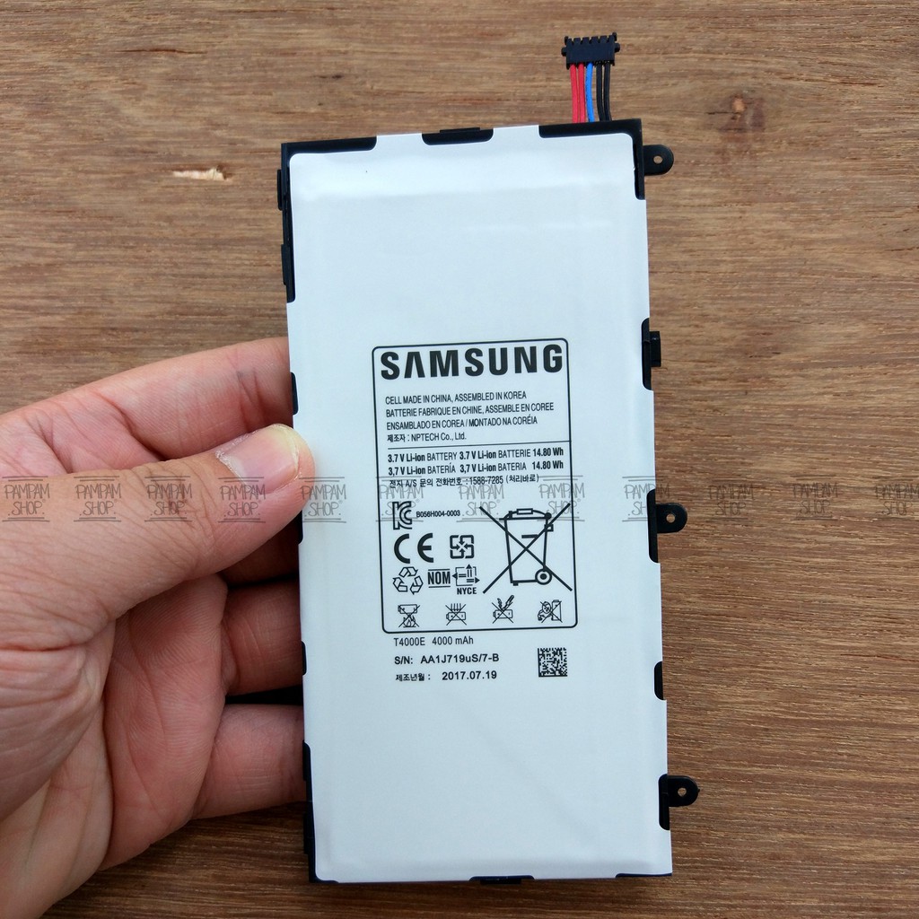 Baterai Samsung Tablet Tab 3 P3200 7&quot; Inchi T4000E T211 Original OEM Batre Battery Batrai Inci Ori