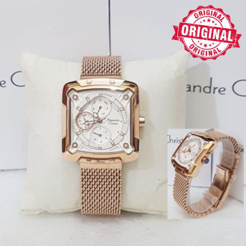 Alexandre Christie Wanita AC 3030 Jam Alexander Christie Wanita 3030 Original