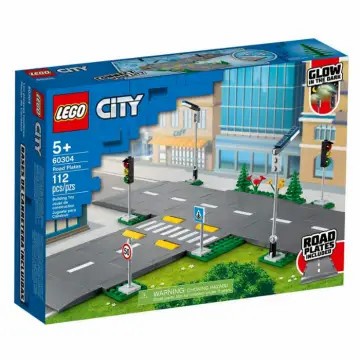 LEGO City Road Plates - 60304 Mainan Anak Aman Lego Keren Murah BDG