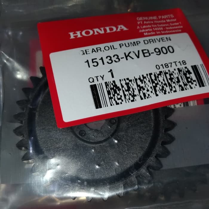 GEAR POMPA OLI VARIO 110 KARBU Asli Honda 15133KVB900