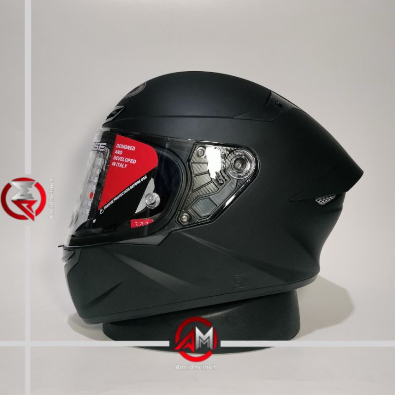 HELM KYT TT COURSE BLACK DOFF FULL FACE KYT TT-COURSE