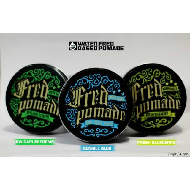 Pomade Water Based FredPomade 120gr Full /minyak rambut