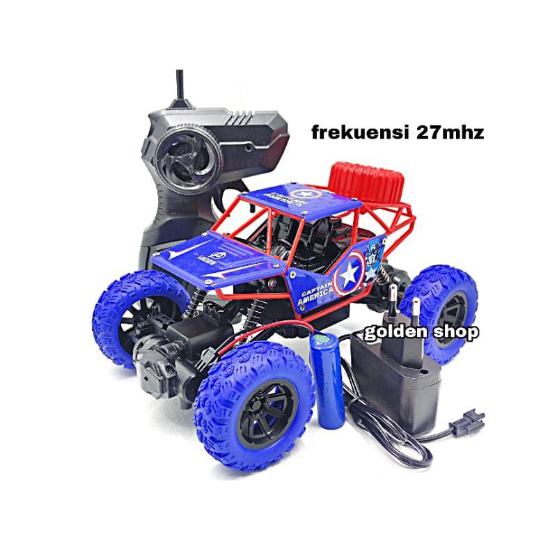 Rc Mobil Remote Control Offroad Jeep Murah | Mobil Mobilan Remot Kontrol Off Road Rock Crawler Alloy 2.4Ghz