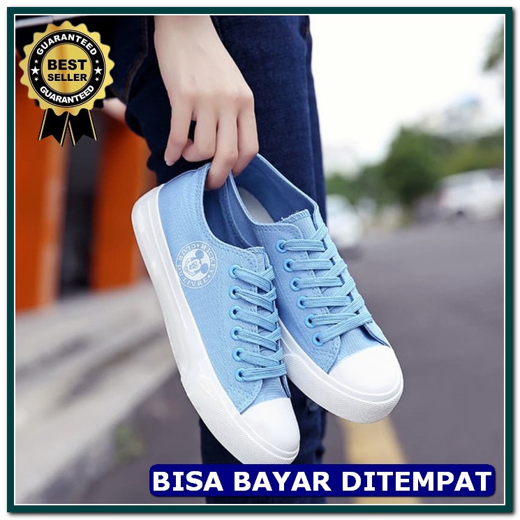Sepatu Kets Wanita / Sepatu Cats Wanita Sepatu Casual Wanita Terb UD972 Sepatu Kets Ys 07 Biru Muda