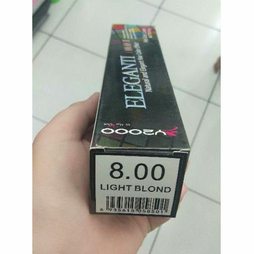 Y2000 ELEGANTI COLORI 8.00 LIGHT BLONDE (CAT RAMBUT)