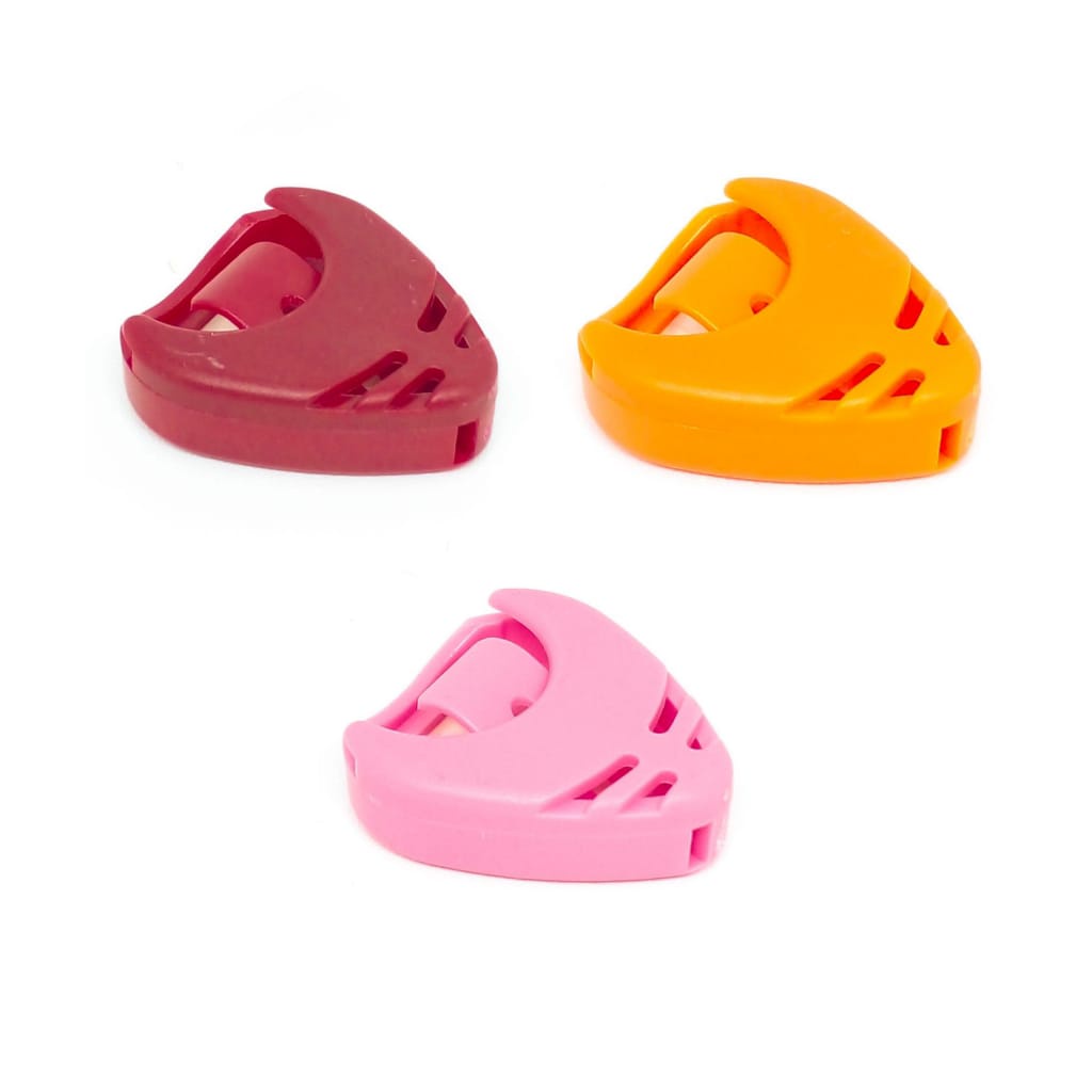 (NCS) MURAH Pick Gitar Holder Plektrum Guitar Pick Box Color Premium Universal Heart shaped Paste