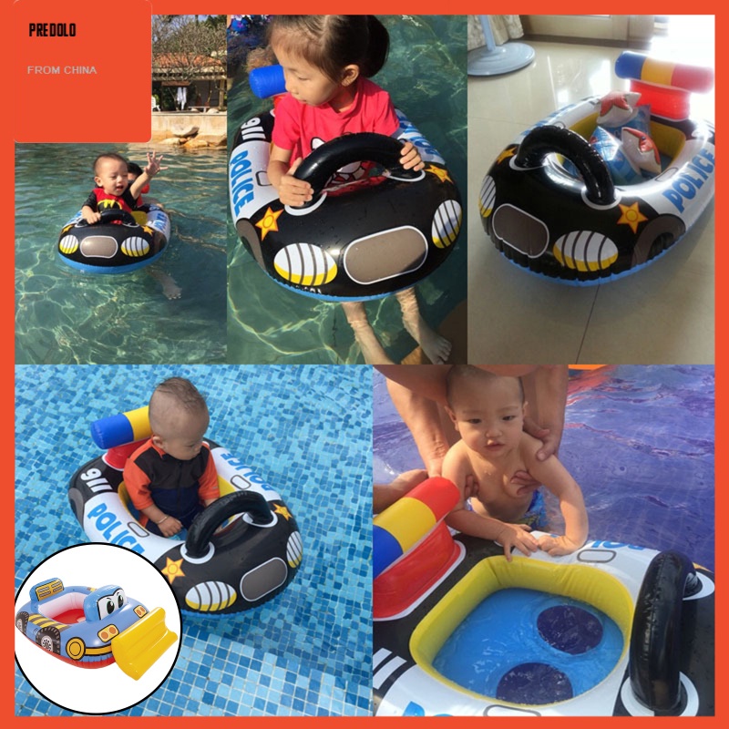 [In Stock] Vehicle Float Pool Swimming Inflatable Kids Seat Beach Party Toys Green