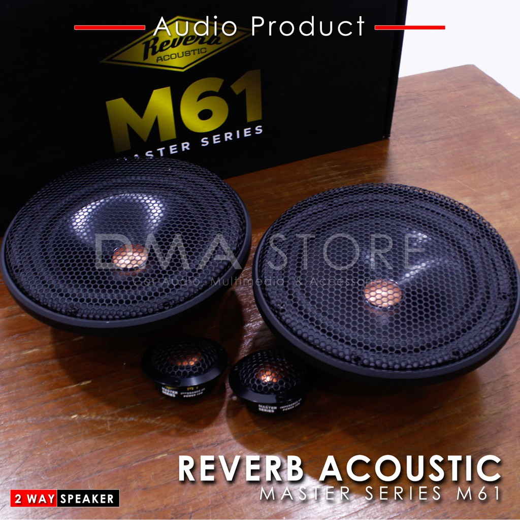 SPEAKER REVERB M61 MASTER SERIES 2WAY ACTIVE