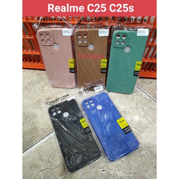 Softcase Realme C25 C25S C12 Realme Narzo 50A 30A 20 Silikon Casing Selicon Case Macaron Pelindung Pro Camera