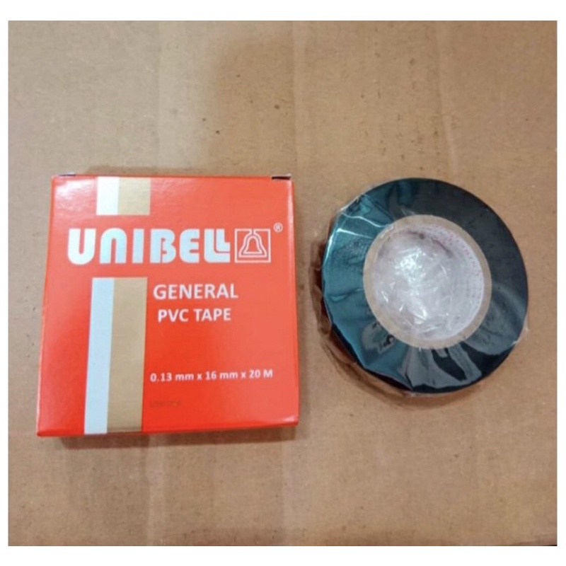 

Unibell Isolasi Kabel Listrik Warna Hitam 20 Meter