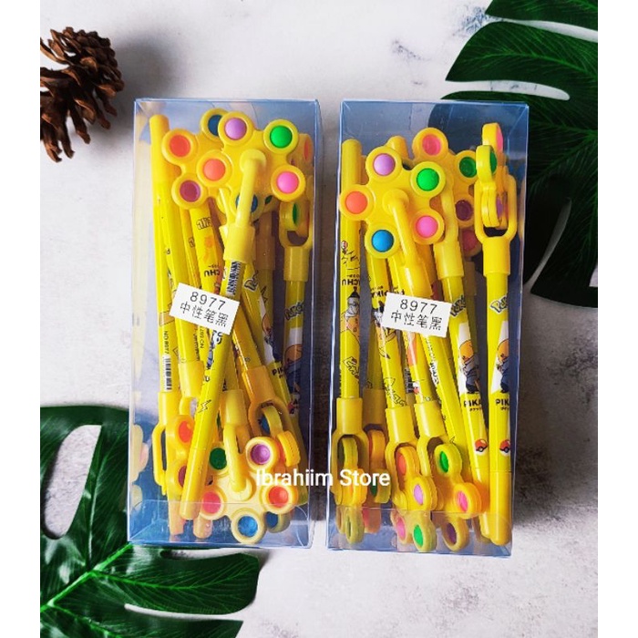 PULPEN KARAKTER POP IT BOLPOIN POP IT PULPEN SPINER POP IT MURAH