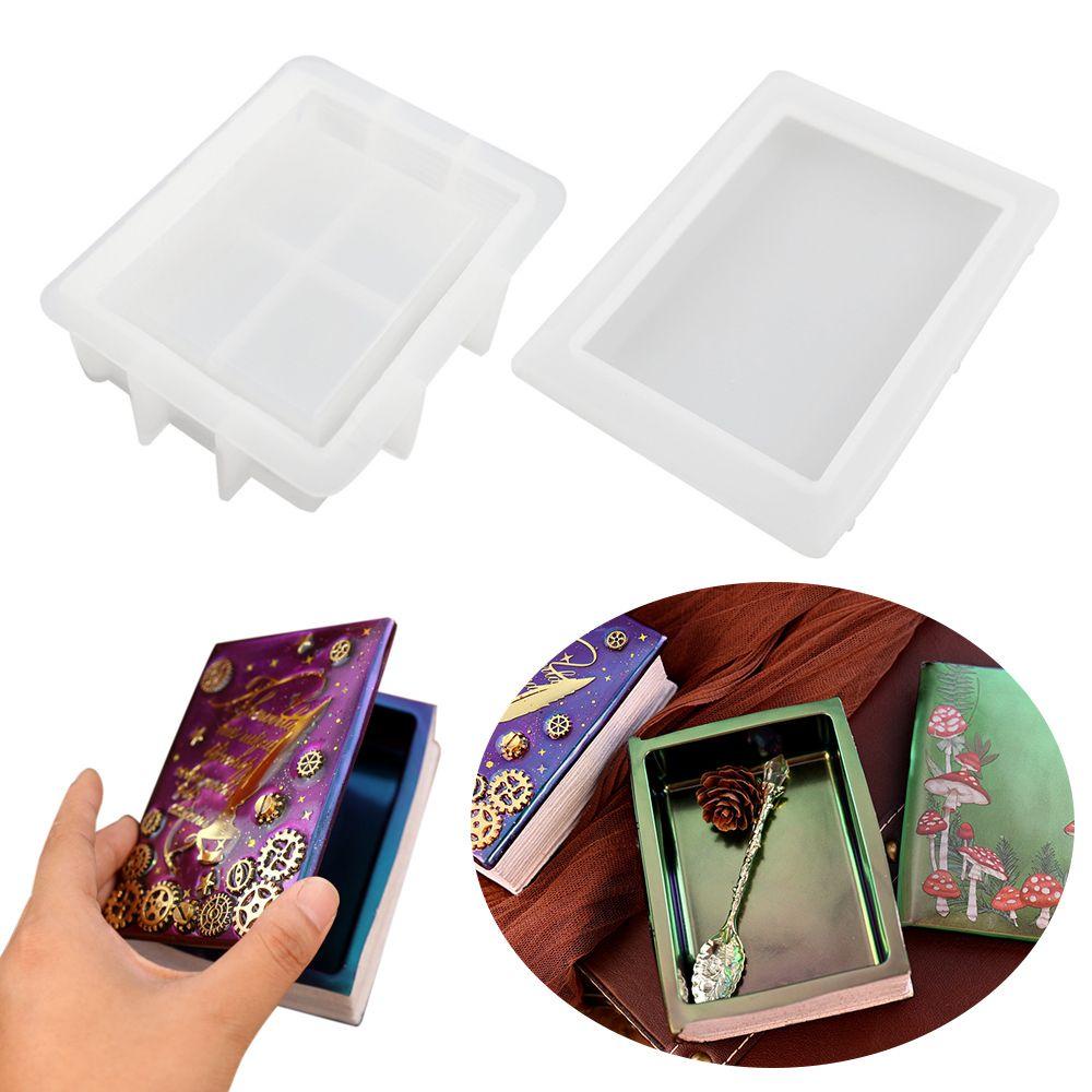 Preva Kotak Penyimpanan Cetakan Silikon Art Home Decor Mirror Casting Mould
