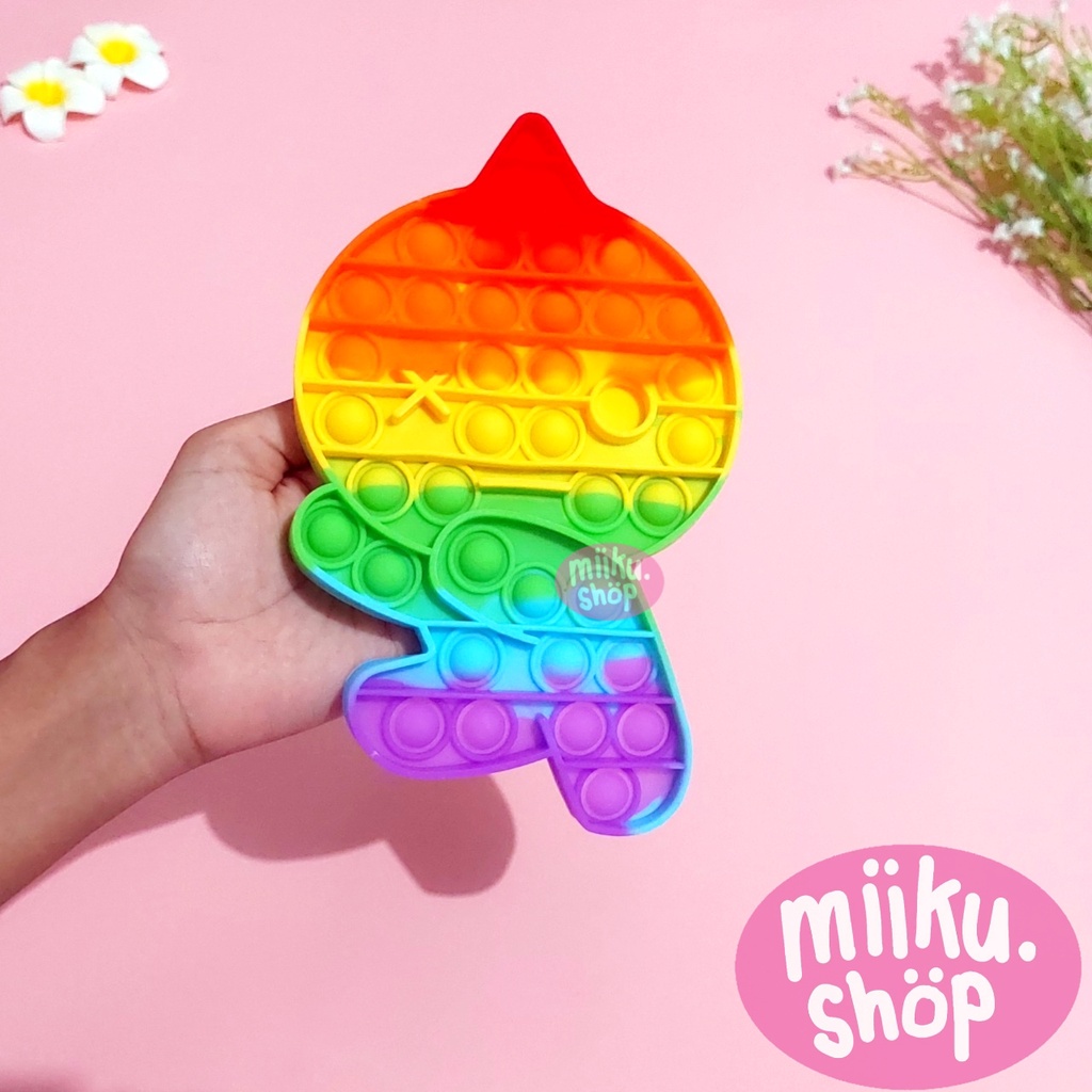 POP IT BT21 BTS CHIMMY COOKY KOYA TATA RJ MANG VAN-Van tebal 20cm